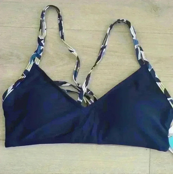 QUINTSOUL | Women's Tikal Multi Navy High Waisted Bottoms with Cami Top - Picture 7 of 14